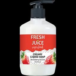 Крем-мыло Fresh Juice Superfood Strawberry&Chia 460 мл