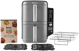 Мультипіч (аерофритюрниця) NINJA Double Stack XL 2-Level Air Fryer 9.5L (SL400EU) - мініатюра 6