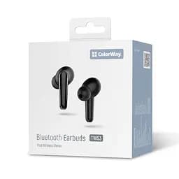 Навушники бездротові Earbuds TWS 3, Black ColorWay teh0020057 - мініатюра 6