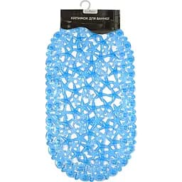 Килимок для ванної Eco Fabric Морська зірка 68х37 см прозоро-синій (6837-006) - мініатюра 3
