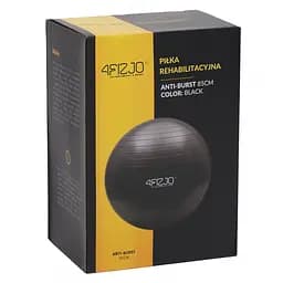 М'яч для фітнесу (фітбол) 4FIZJO 85 см Anti-Burst 4FJ0028 Black (P-5907222931516) - мініатюра 10