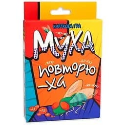 Настольная развлекательная игра Stateg Муха-повторюха на украинском языке (30380)
