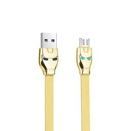Кабель Hoco U14 Pisces Cable USB to MicroUSB 2,4A 1,2m Gold