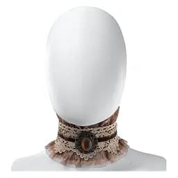 Воротник жабо Пиратка Steampunk