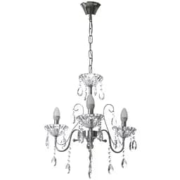 Люстра свеча Brille подвесная хрустальная E14 60W (BCL-655S/3)