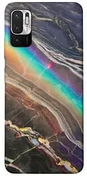 Чехол Demsky Радужный мрамор для Xiaomi Redmi Note 10 5G