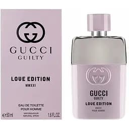 Туалетна вода Gucci Guilty Love Edition MMXXI Pour Homme 50 мл