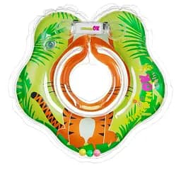 Коло для купання KinderenOK Тигреня, з брязкальцем, салатовий (204238_027)