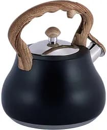Чайник Whistling Kettle Black 2.7л зі свистком Kamille Ø16.5х23 см kuh0011096 - мініатюра 3