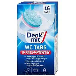 Средство для чистки унитаза DenkMit Таблетки 16 шт. (4066447791594)
