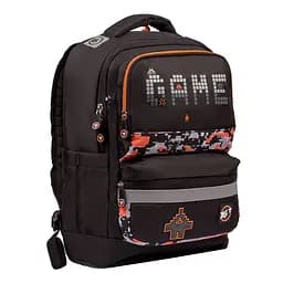 Рюкзак YES S-30 Juno XS Game чорний Ergo + пенал у подарунок (558210)