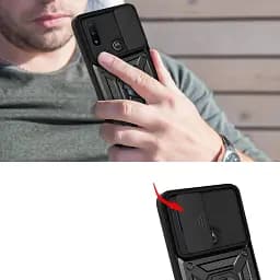 Панель BeCover Military для Motorola Moto E20 Black (707400) - мініатюра 3