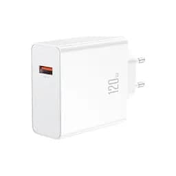 Блок питания с кабелем XO WALL CHARGER L128 120W