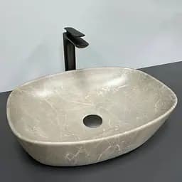 Умивальник VBI Olbia beige stone накладний VBI-014301