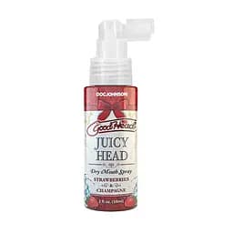 Зволожуючий оральний спрей Doc Johnson GoodHead - Juicy Head - Strawberries and Champagne 59мл Doc Johnson SO7748 95060