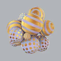 Набір картин за номерами з металевими фарбами Riviera Blanca Bubbles (ITR-032) 2 шт в наборі