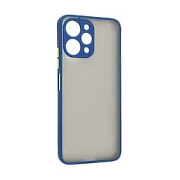 Чехол-накладка для Xiaomi Redmi 12 4G, Frosted Matte, синий, противоударный чехол с защитой всего корпуса, термополиуретан TPU + поликарбонат PC, ArmorStandart (ARM68551)