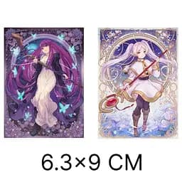 Голографічна наклейка Проводжальниця Фрірен Sousou no Frieren 6.3x8.8cm