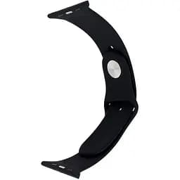 Ремінець Apple Watch Silicone 42/44/45/46/49 мм Чорний S