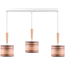 Люстра підвісна Brille E14 40W WH (BKL-637S/3)