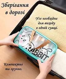 Органайзер-сумка для спорту та подорожей LoveYouHome Кролик 27х10х15 см (59058) - мініатюра 6