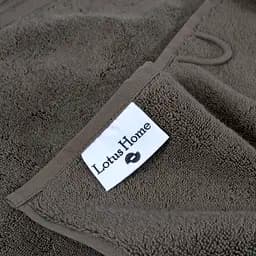 Рушник махровий Lotus Home - Grand soft twist brown коричневий 90x150 - мініатюра 3