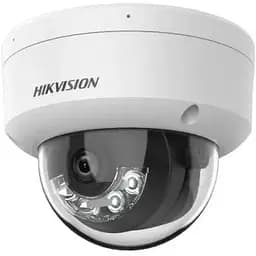 IP камера Hikvision DS-2CD1123G2-LIUF (2.8мм), White, 2Мп, 1/2.9" Progressive Scan CMOS, 1920х1080, H.265+, H.265/H, 264+, H.264, день/ніч, ІЧ + бачимо PoE, мікрофон, -30°C ~ +60°C - мініатюра 2
