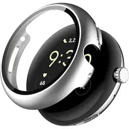 Чохол-накладка DK Пластик Gloss Glass Full Cover для Google Pixel Watch 1 / 2 (silver)