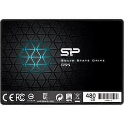Накопитель SSD Silicon Power Slim S55 2.5" SATAIII TLC 480GB (SP480GBSS3S55S25)
