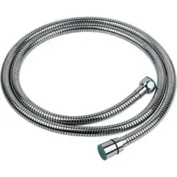 Шланг для ручного душа Aquatica 1/2" SS растяжной хромированный с подшипником 150-210 см (9792020)
