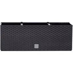 Балконний ящик Prosperplast Rato з вкладишем, 500 мм, антрацит (72962-433)