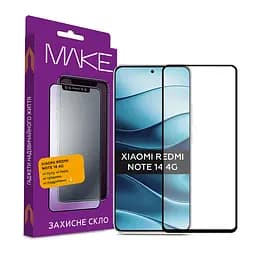 Захисне скло MAKE Xiaomi Redmi Note 14 4G