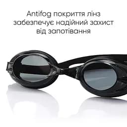 Окуляри для плавання Renvo Lambro Уні Anti-fog Чорний OSFM (2SG210-01) - мініатюра 5