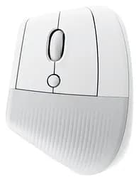 Миша бездротова Logitech Lift Bluetooth Vertical Ergonomic White (910-006496) - мініатюра 2