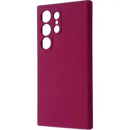 Чехол Wave Full Silicone Cover для Samsung Galaxy S25 Ultra Plum [127899]