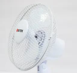 Настільний вентилятор Bitek 9" Table Fan маленький побутовий вентилятор для дому (вінтілятор) (ST) - мініатюра 4