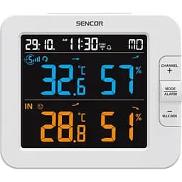 Метеостанція Sencor білий (SWS8600SH) - мініатюра 6