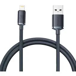 Кабель Baseus Crystal Shine Series Fast Charging Data Cable USB to iP 2.4A 1.2 м Черный