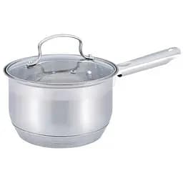 Сотейник с крышкой нержавеющая сталь Maestro 16 см x 2.1 л MR-3512-16S