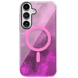 Чохол TPU Shiny Mountain (MagFit) для Samsung Galaxy S26+ Pink