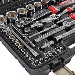 Набір головок торцевих Vitals Master Impact + Superlock 1/4" та 1/2" 111 предметів (186169) - мініатюра 7