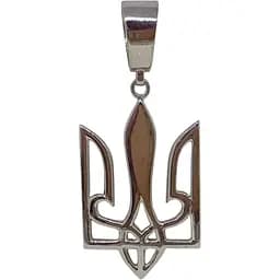 Срібна підвіска FJH Тризуб. 86