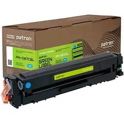 Картридж Patron Canon 067 cyan Green Label (PN-067CGL)