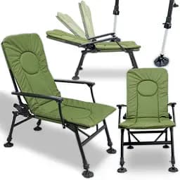 Крісло складне рибальське для лову коропа Heckermann DS-CS01 - мініатюра 3