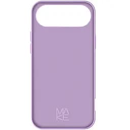 Чохол Make Apple iPhone 17 Air Silicone Lavender - мініатюра 4