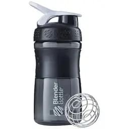 Шейкер спортивний BlenderBottle SportMixer Flip 20oz/590 мл Black/White (SM 20oz Black/White)