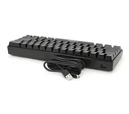 Клавиатура игровая механическая Microkingdom MK61 Huntsman Mini Black USB Blue switch - мініатюра 3