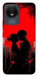 Чохол Demsky Silhouette couple для Vivo Y02