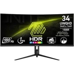 Монитор MSI 34" MAG 342CQR-E2 2xHDMI DP Audio VA 3440x1440 21:9 180Hz 1ms sRGB 119% CURVED teh0014185