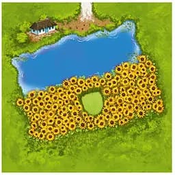 Аксесуар Feelindigo Українська плитка до гри Каркасон 3.0. Річка і Абат Carcassonne Ukraine Promo Tile укр. (ВР_УПК)